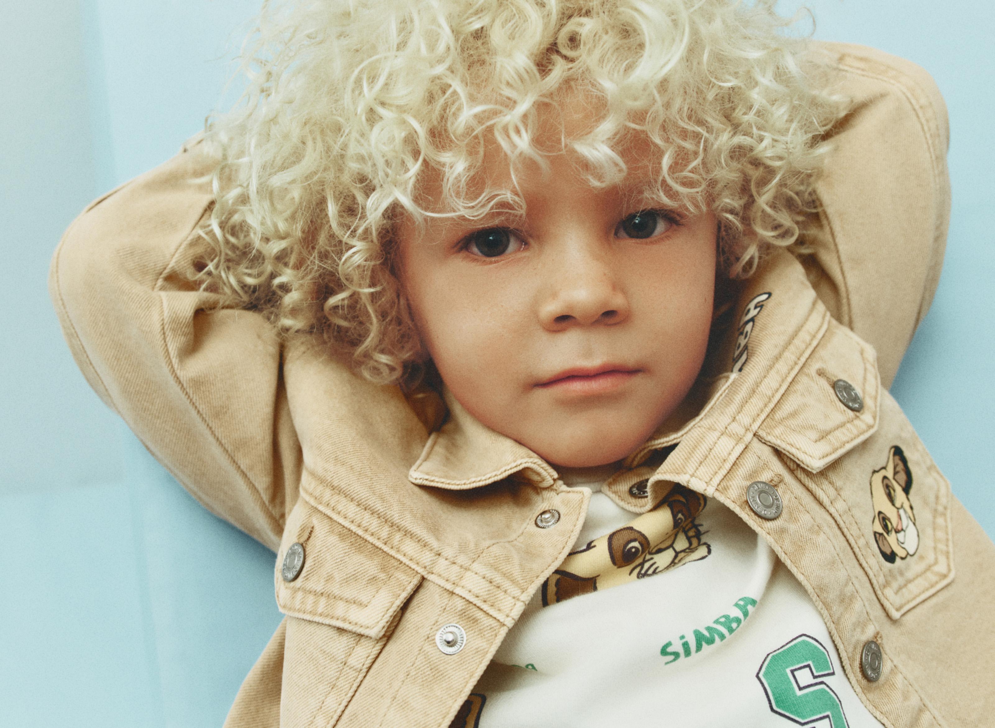 Simba ©Disney denim jacket — LIGHT CAMEL