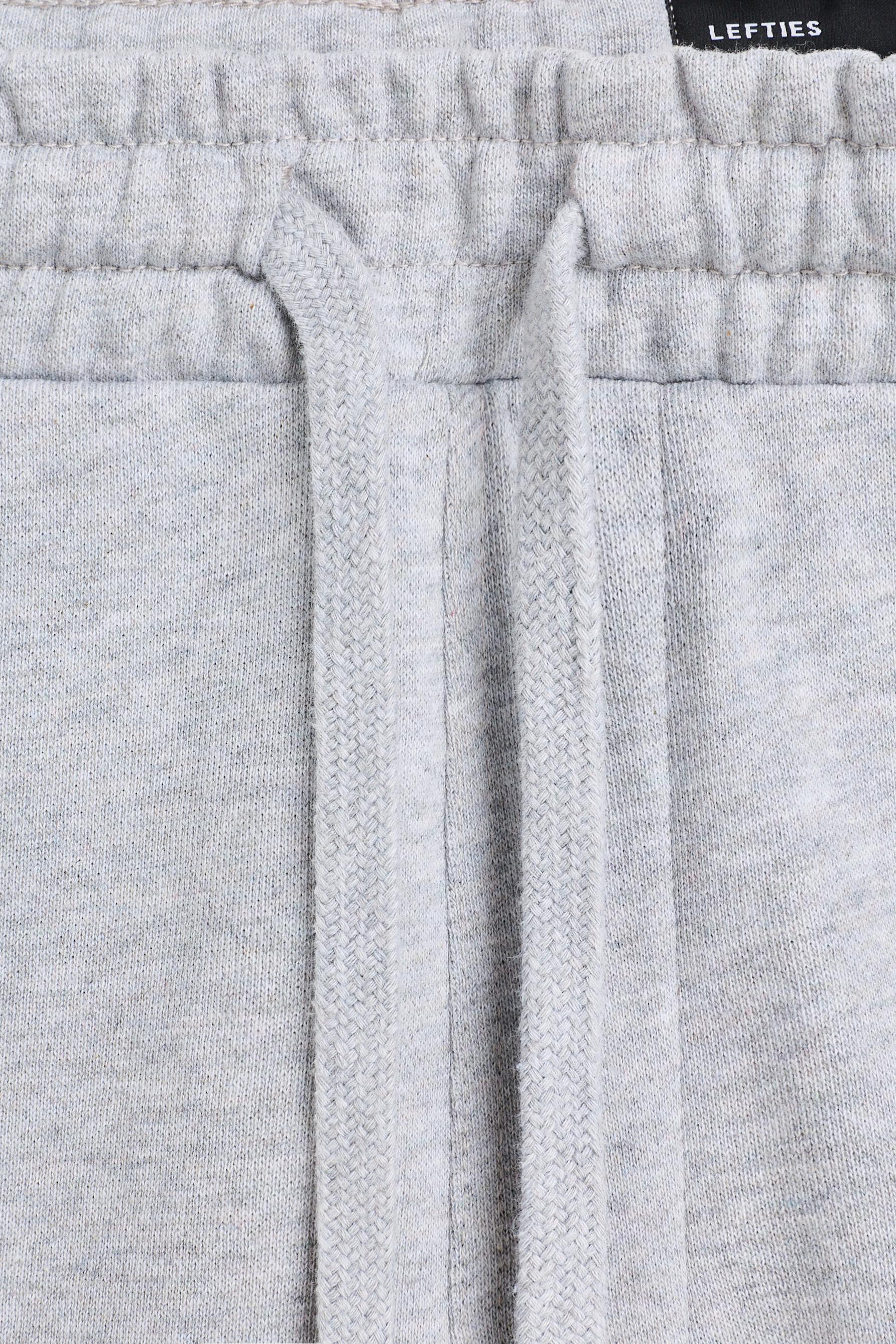 Baggy tracksuit Bermuda shorts — GREY MARL