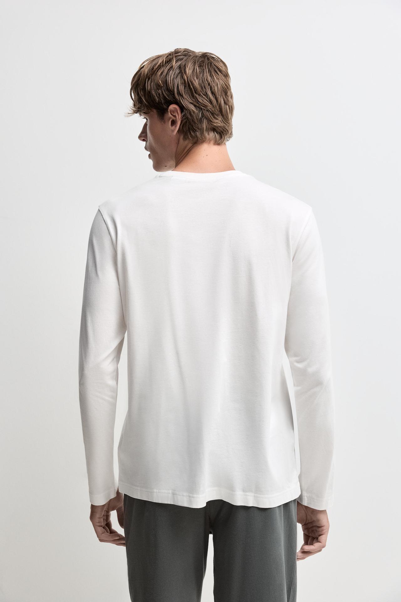 Homer Simpson long suede pajamas — OFF WHITE