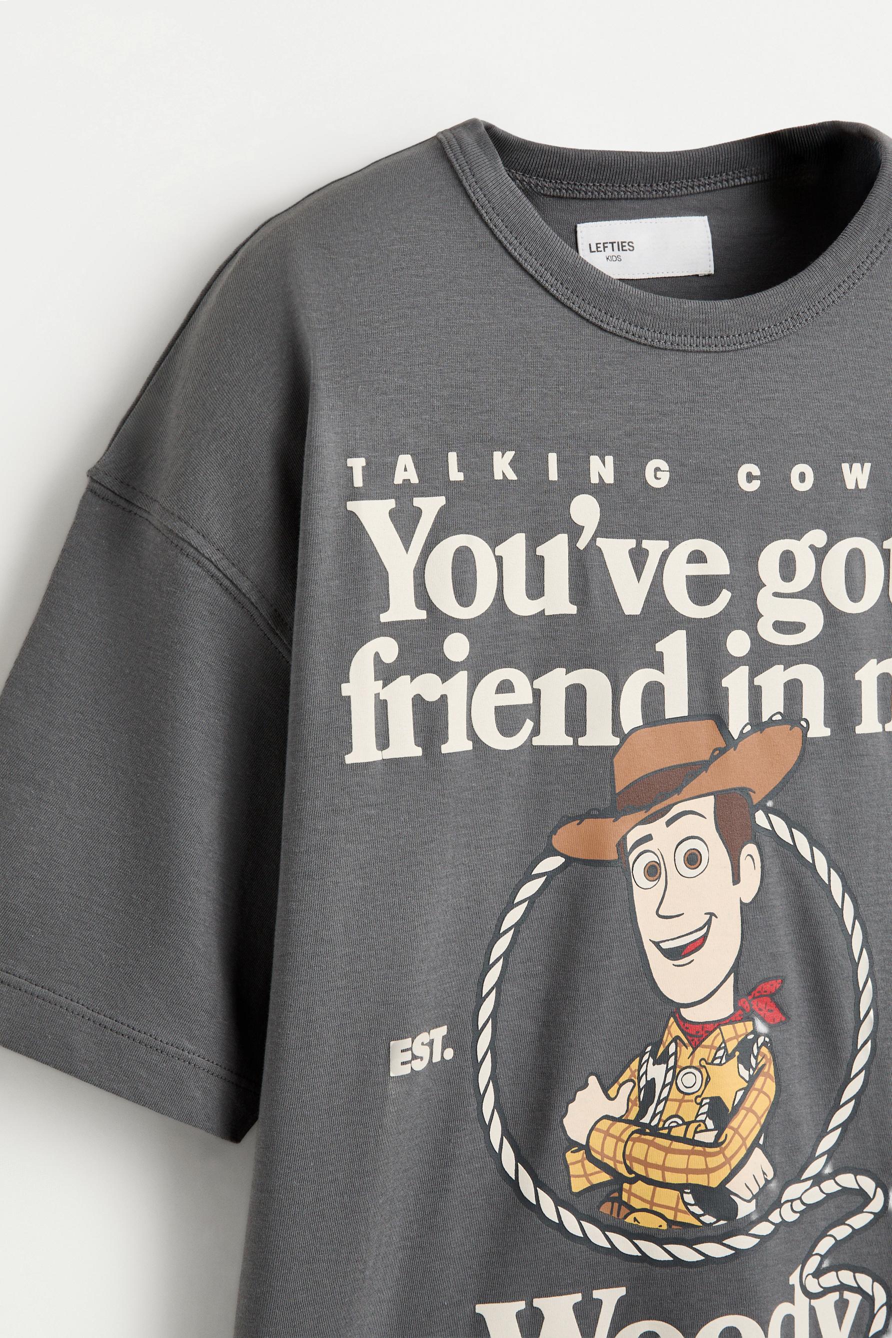 Woody Toy Story ©Disney T-shirt — PALE GREY