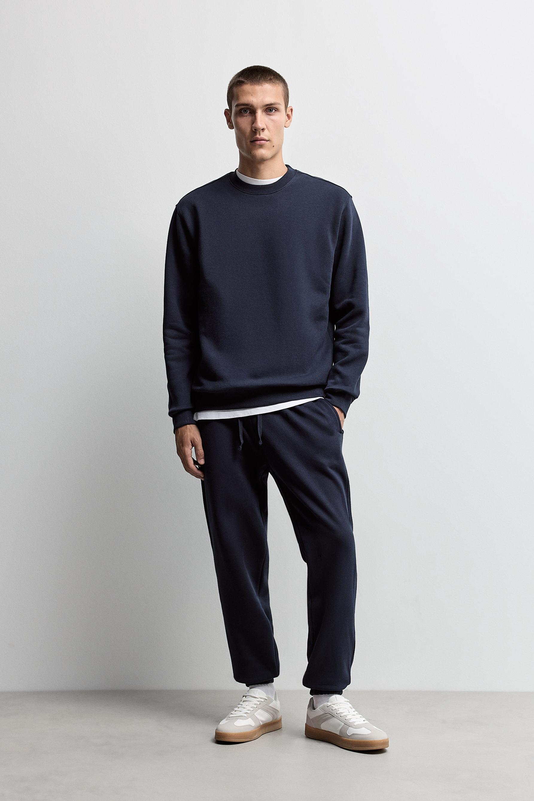 Basic sweatshirt — NAVY
