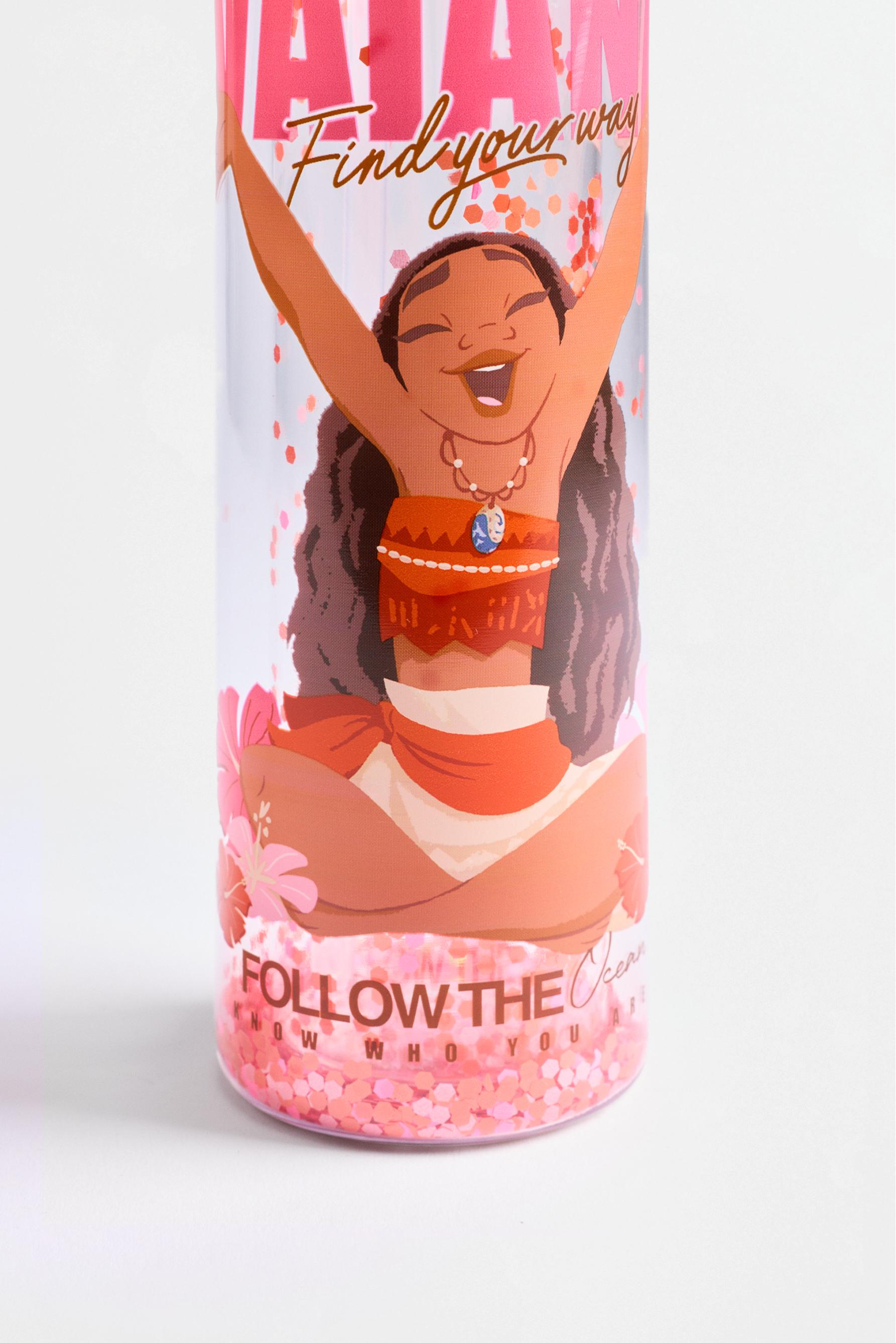 Moana ©Disney 500ml sequin bottle — DUSTY PINK
