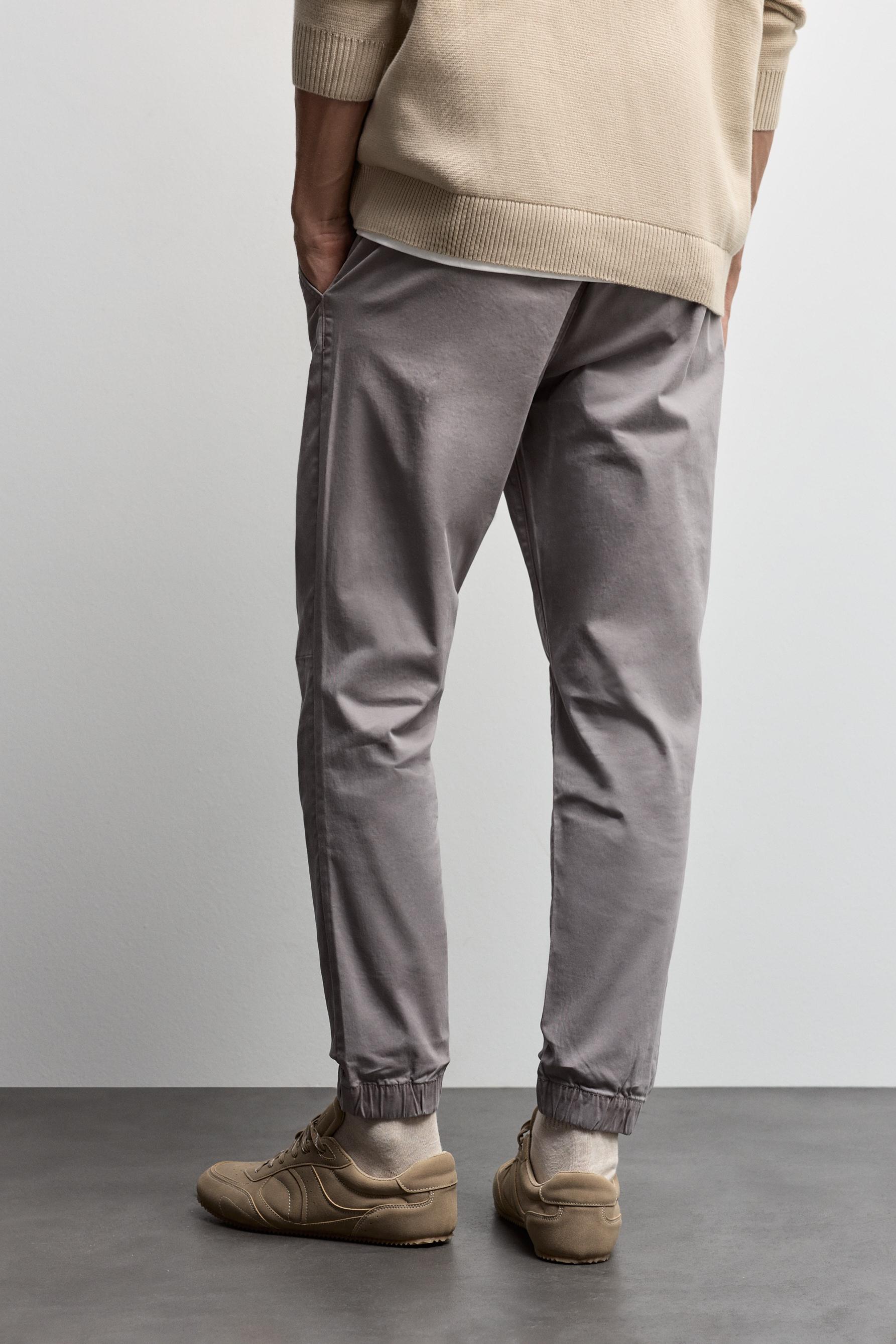 Slim fit joggers — GREY