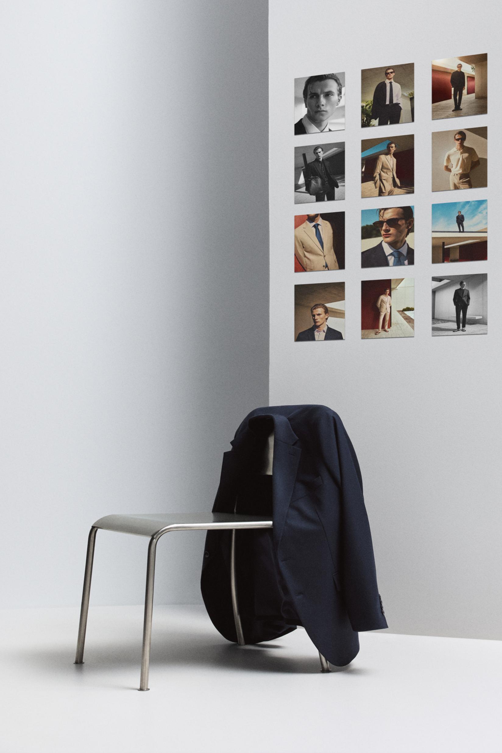 Suit blazer — NAVY