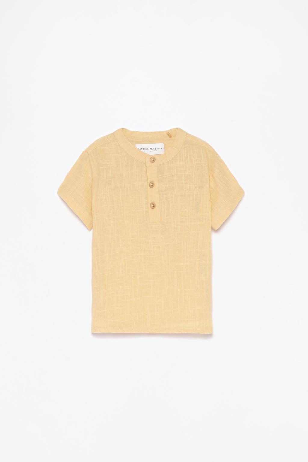 Stand-up collar shirt