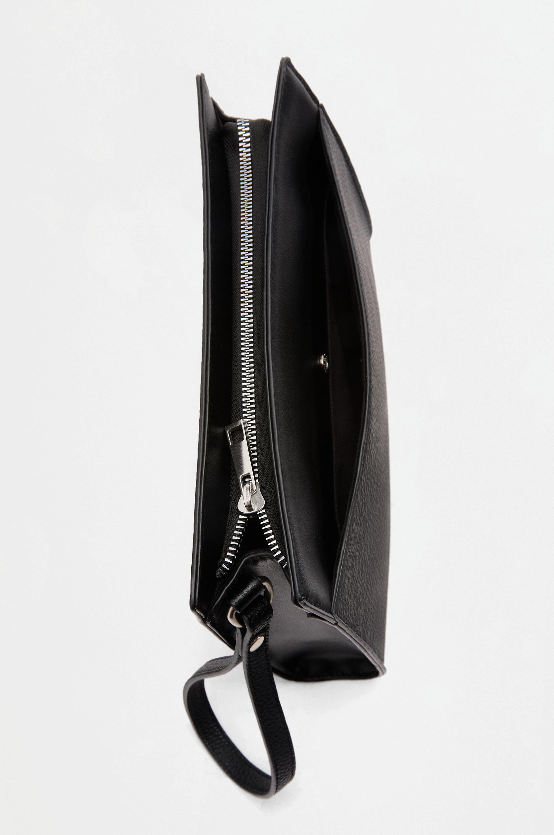 Envelope toiletry bag — BLACK
