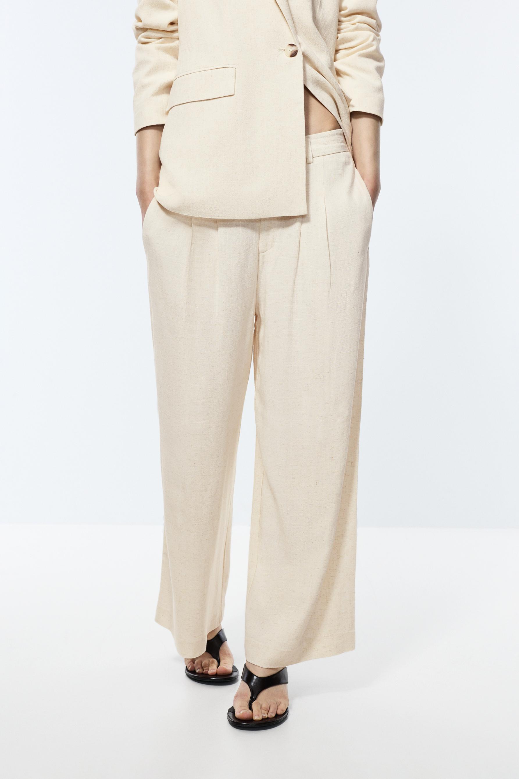 Rustic trousers — BEIGE