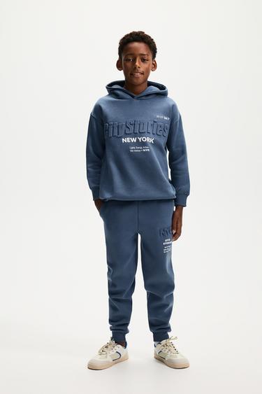 Printed tracksuit trousers — DARK TURQUOISE 2