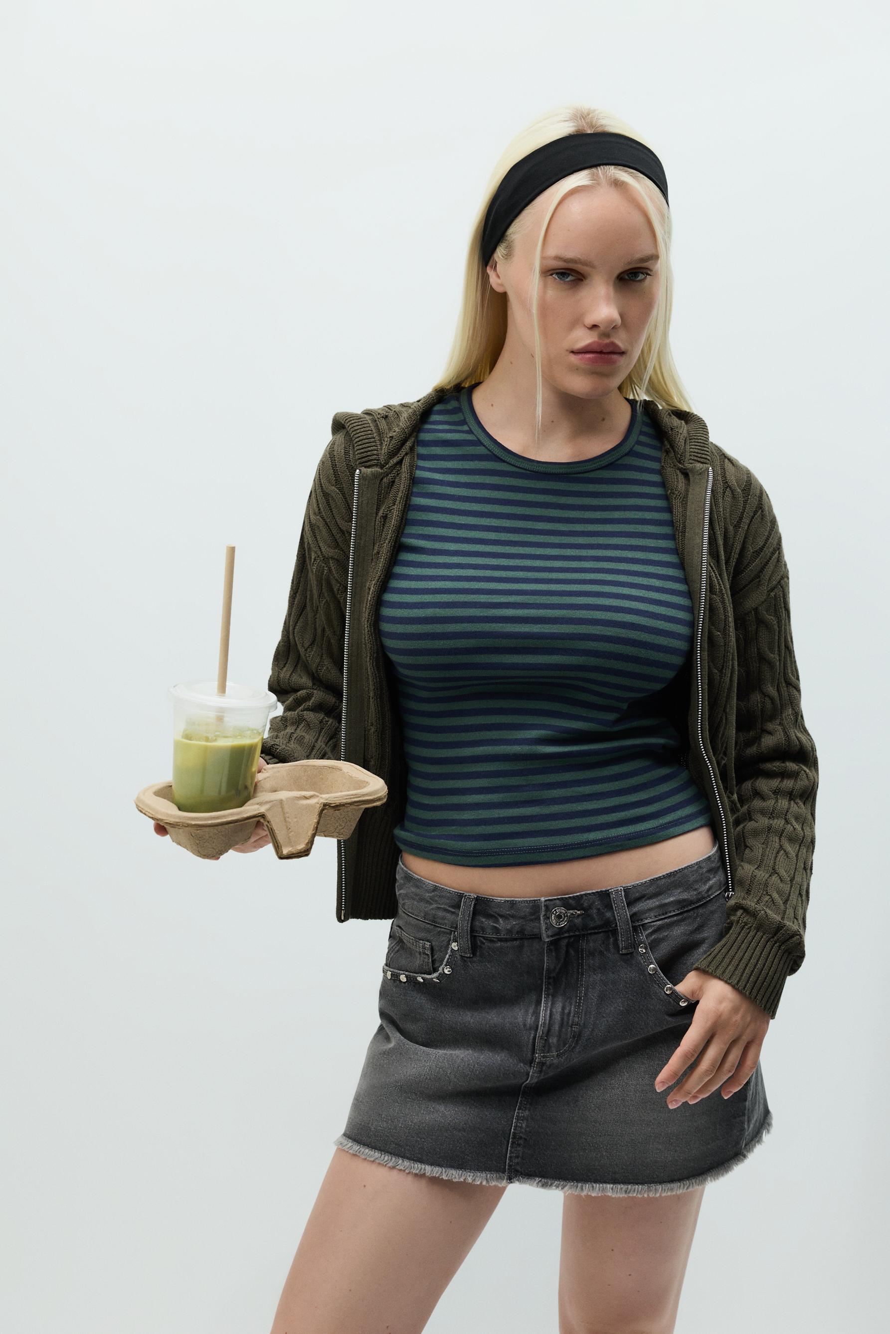 Long sleeve T-shirt — STRIPED