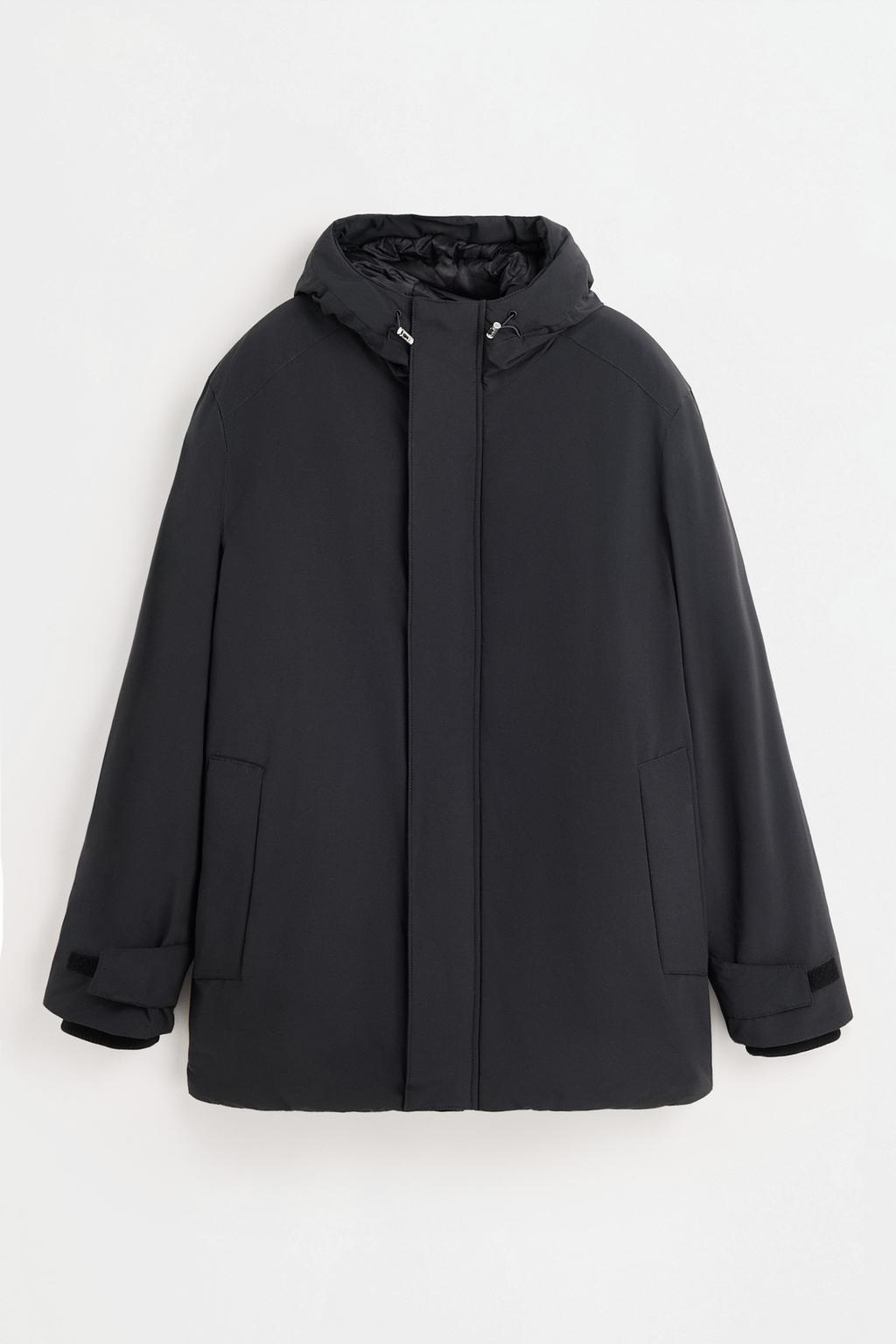 Hooded parka