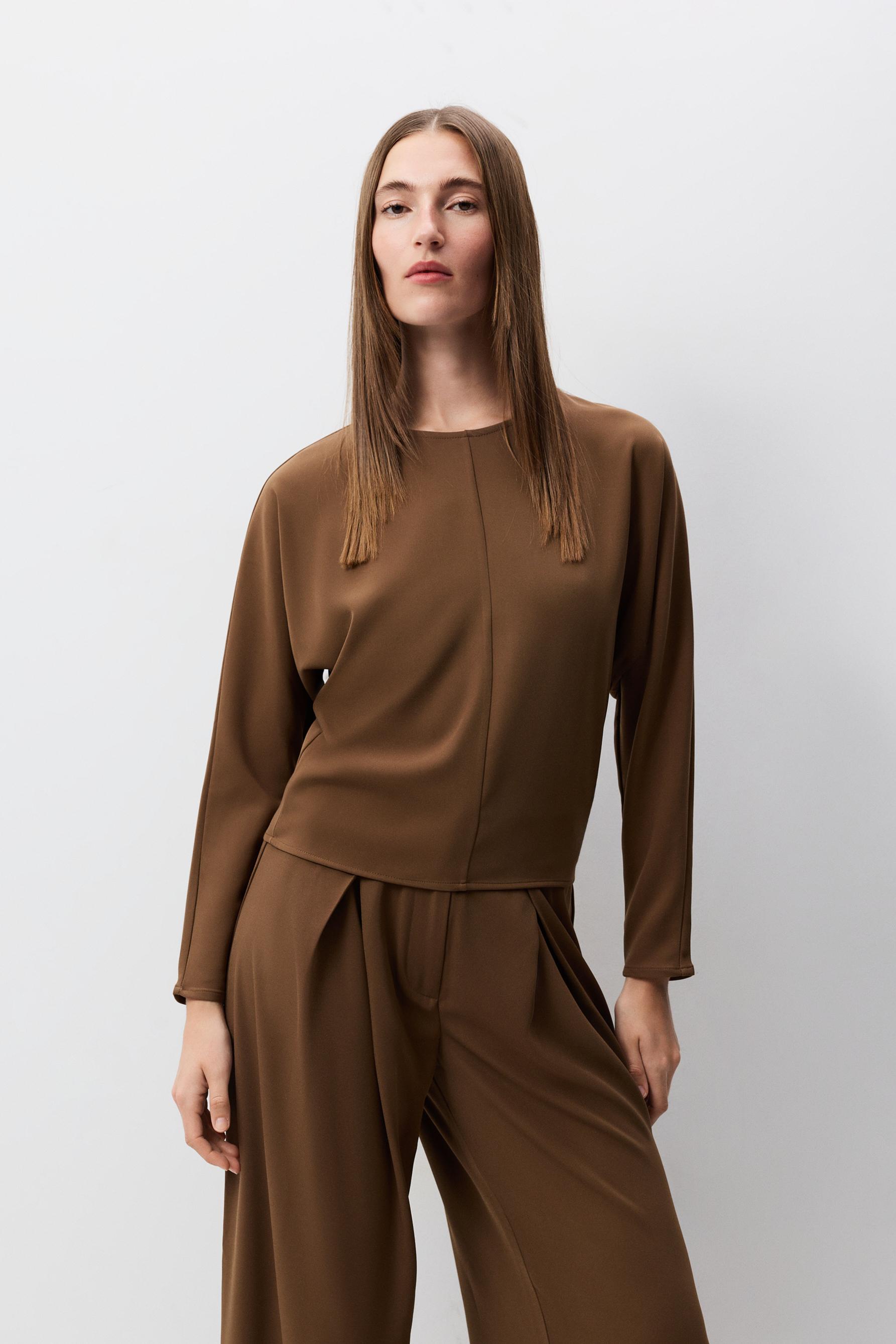 Camisa manga murciélago