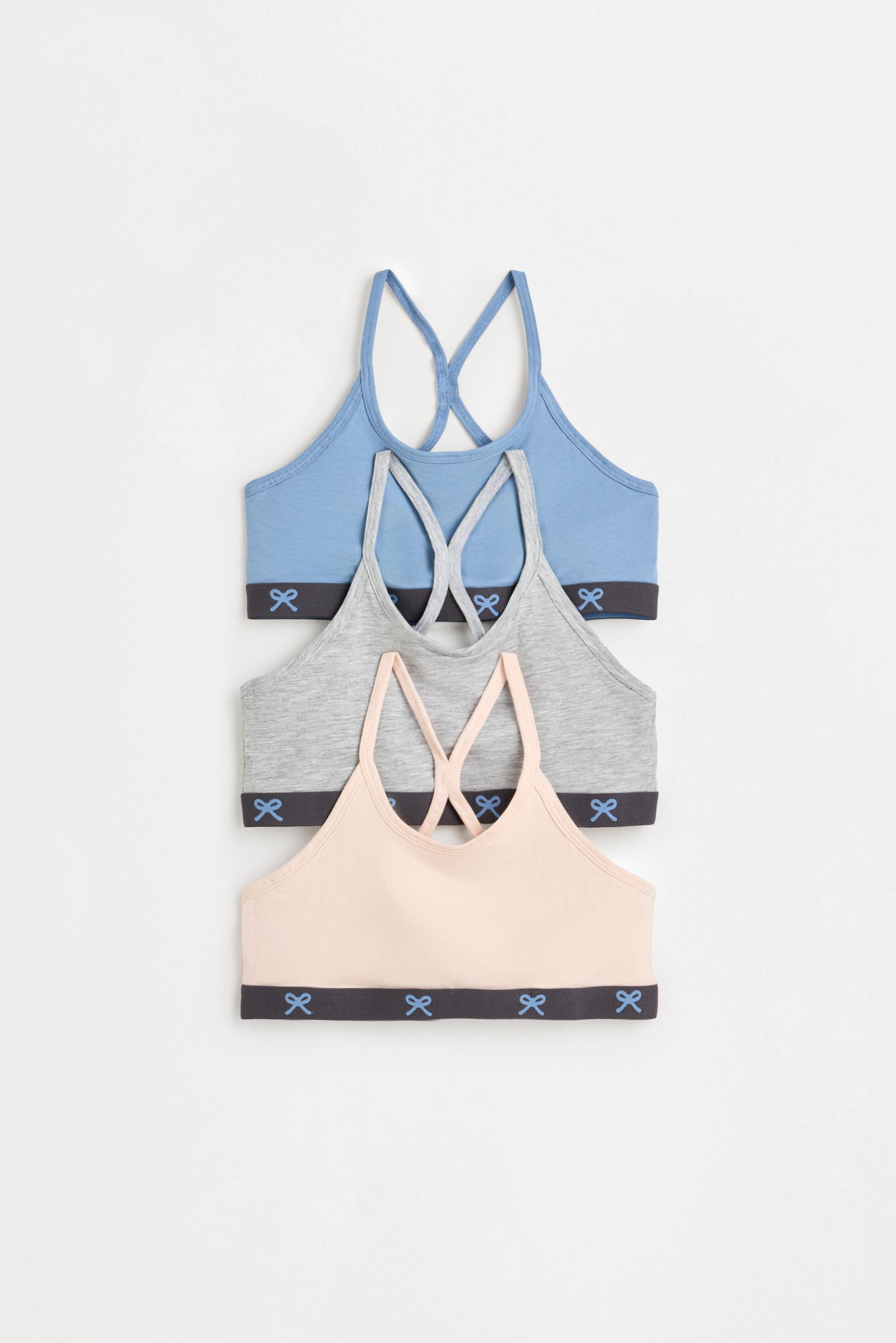 Sports tops (3-pack) — BLUE GREY