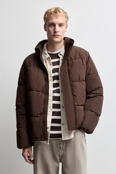 Quilted jacket — BROWN 1