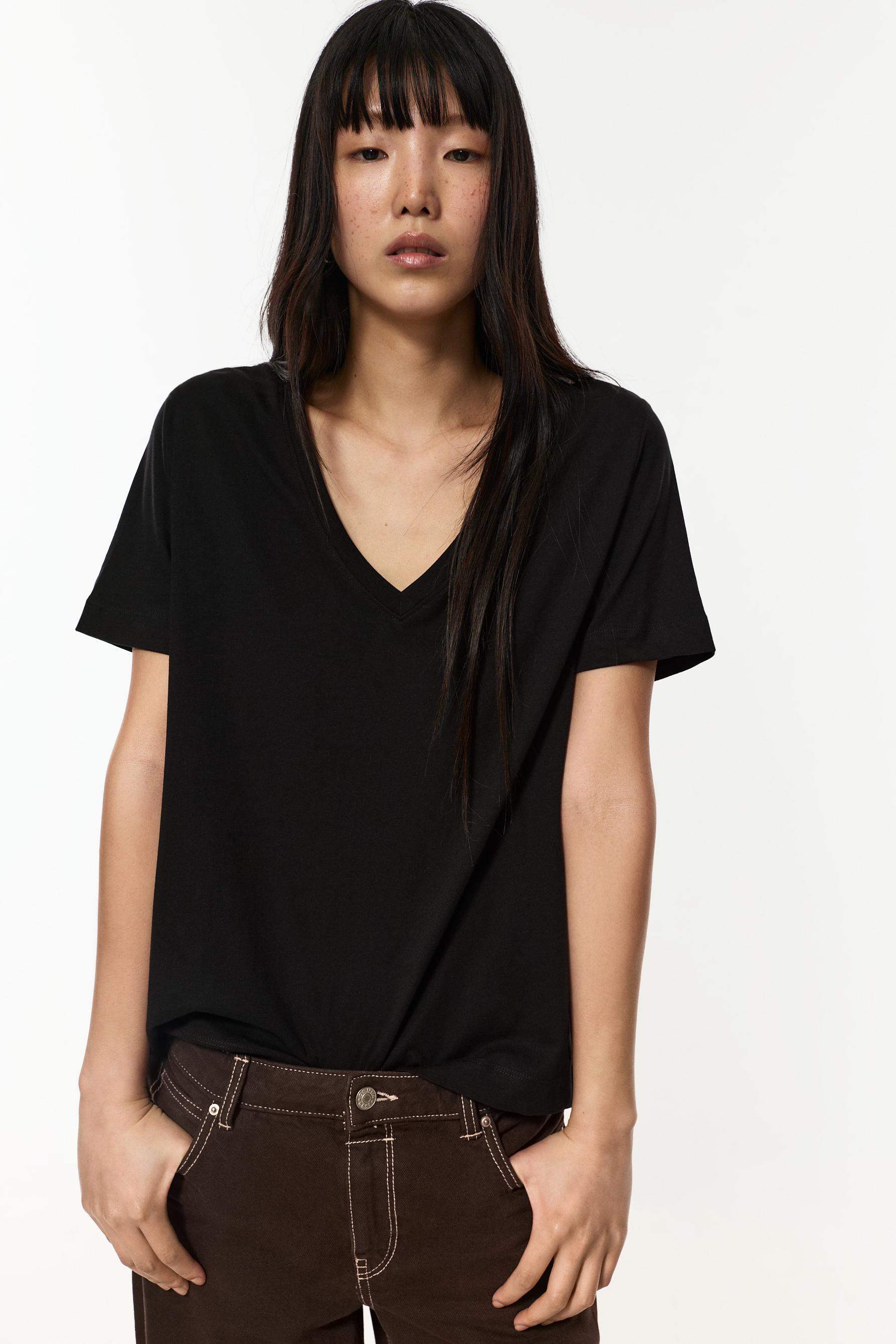 Pack 2 camisetas cuello pico