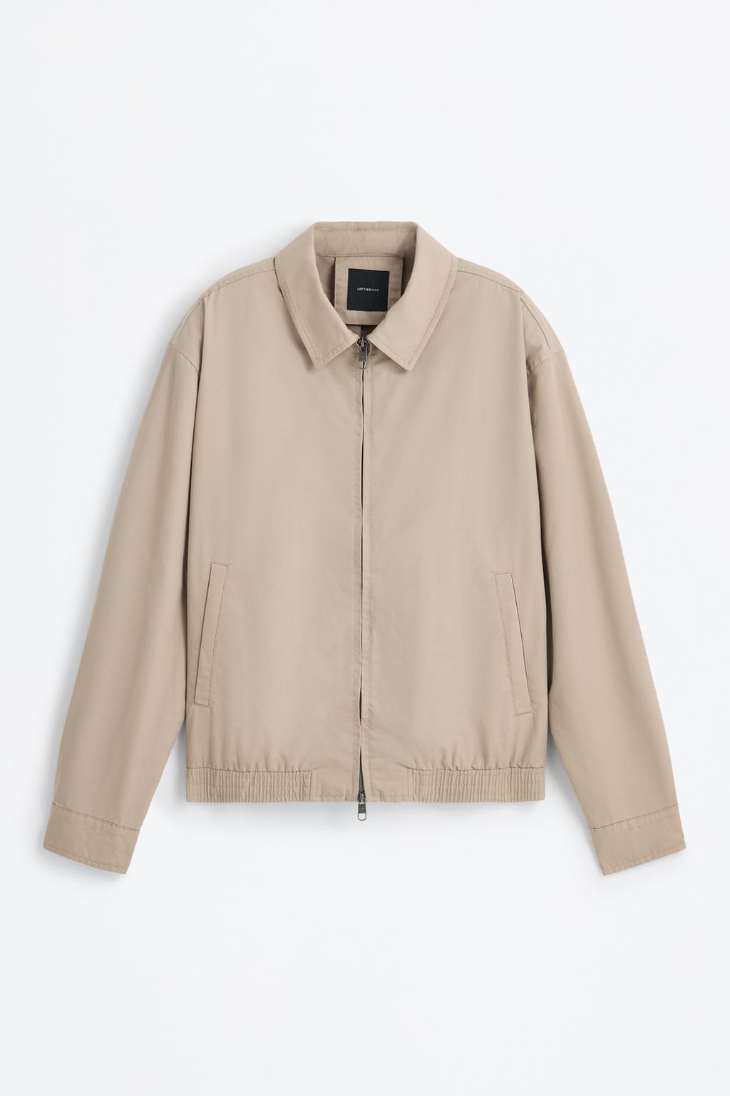Cazadora cuello camisero