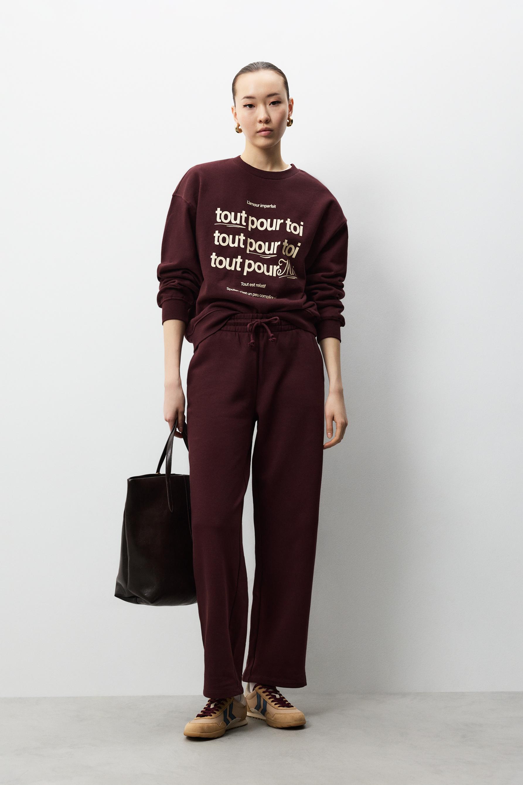 Pantalón chándal straight