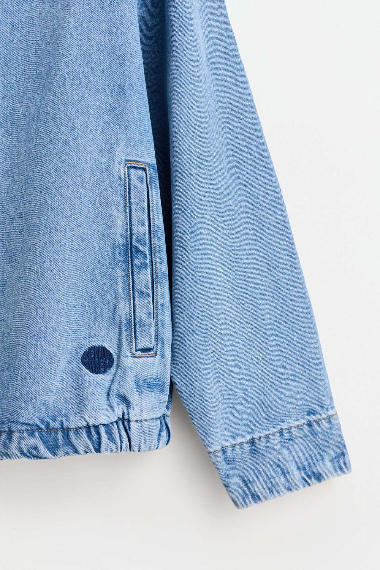 Denim jacket bomber — INDIGO