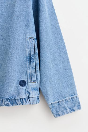 Denim jacket bomber — INDIGO 8