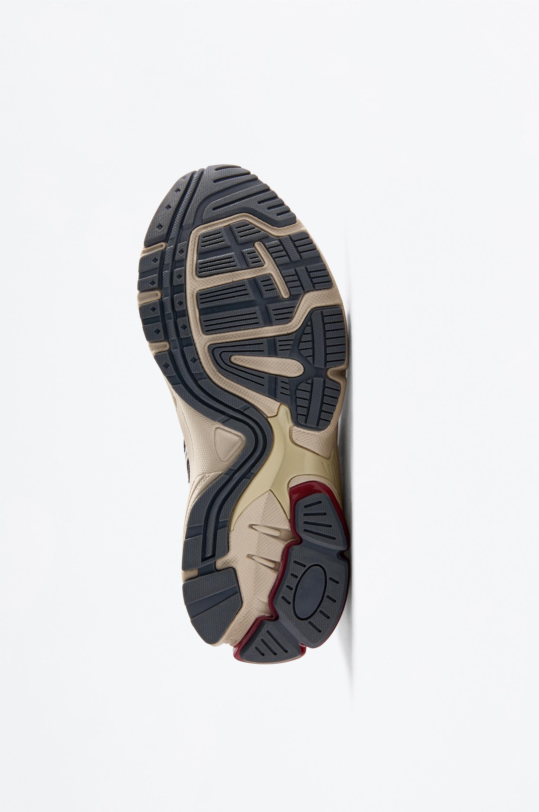 Multi-piece trainers — BROWN