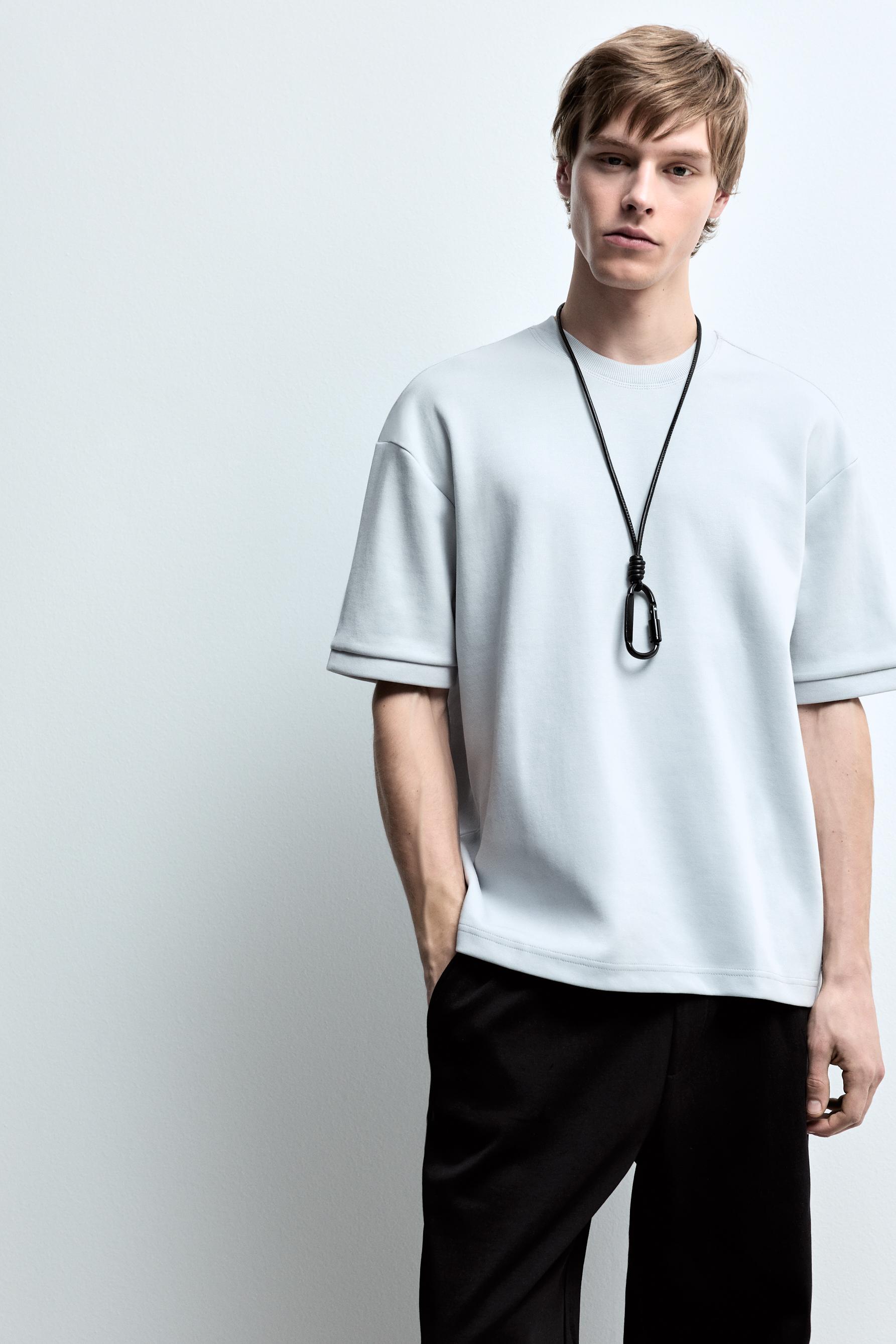 Camiseta heavy interlock