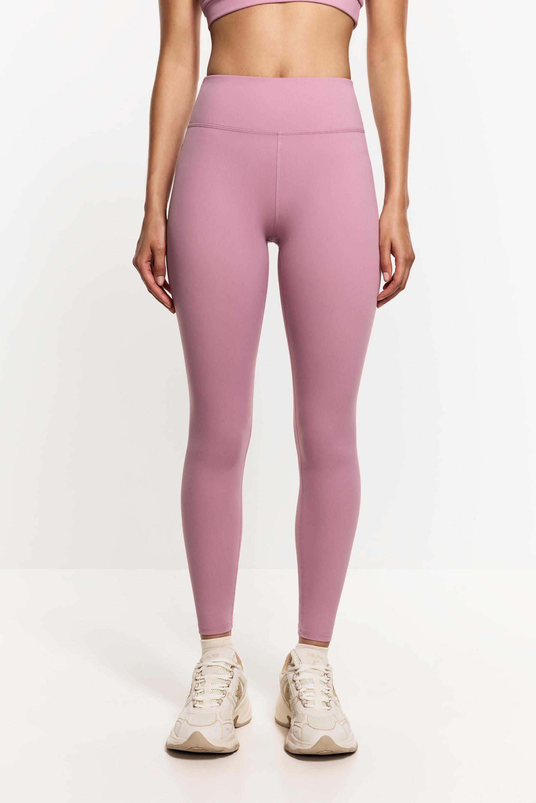 Basic sports leggings — PASTEL PINK