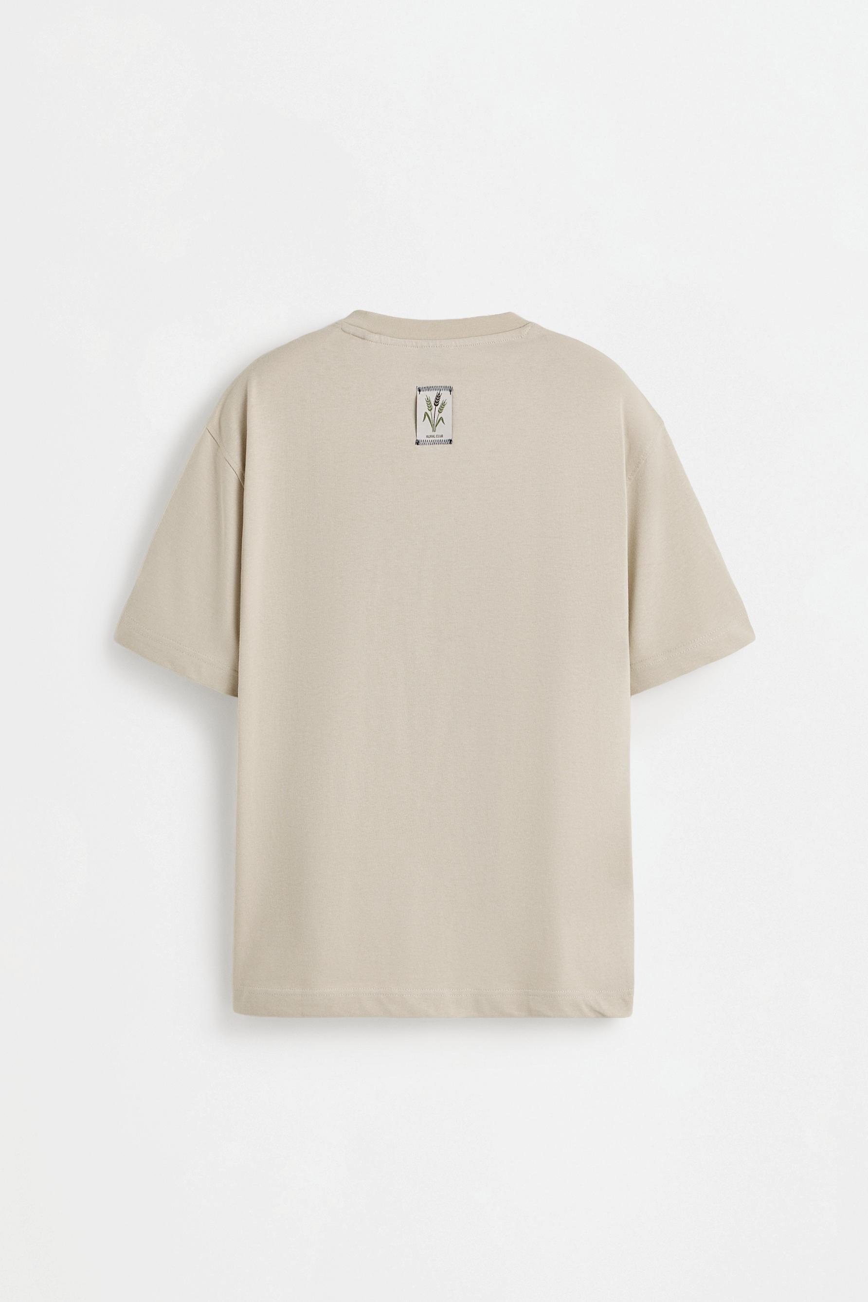 Printed T-shirt — SAND
