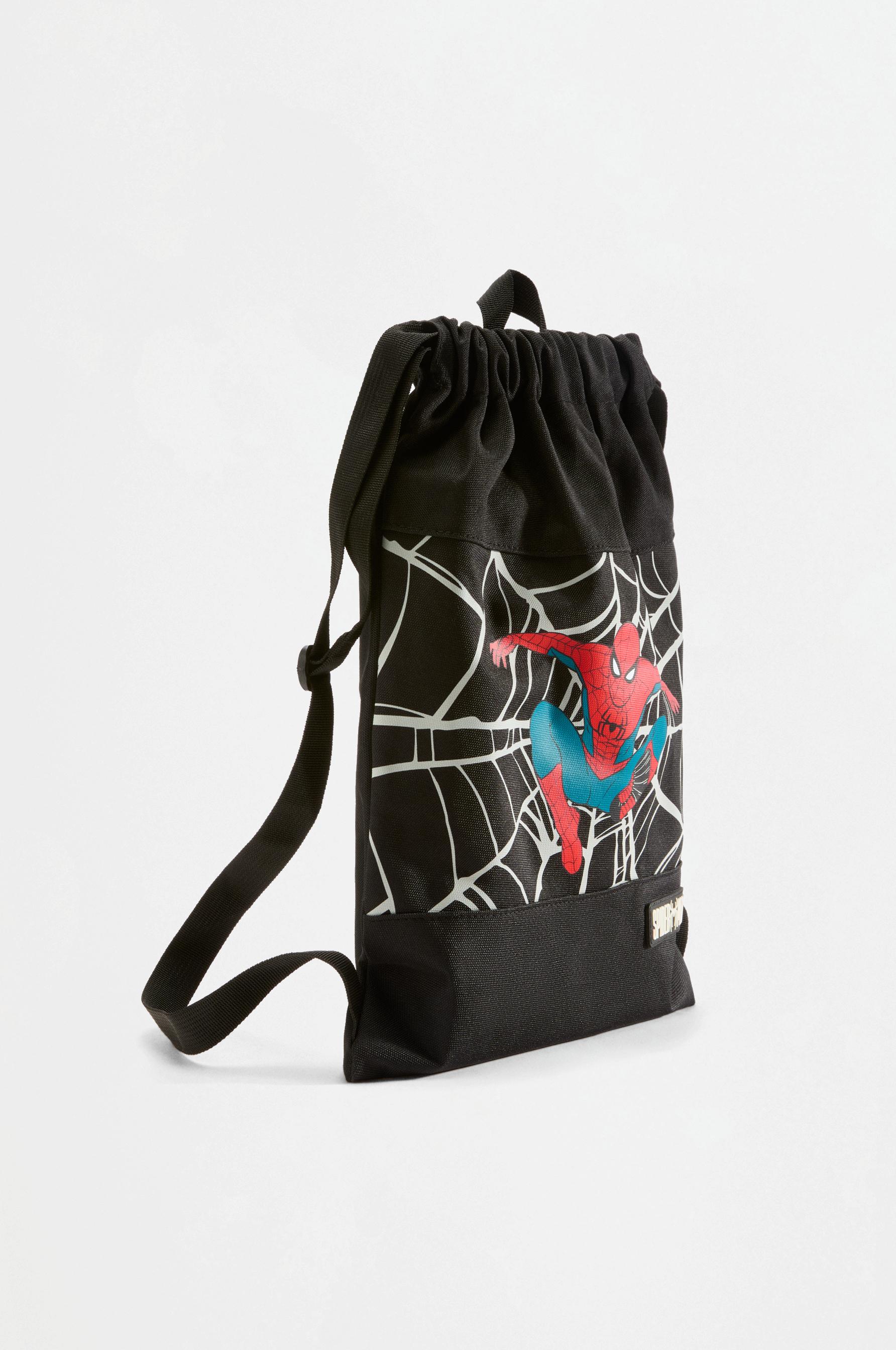 Spiderman ©Marvel Drawstring Bag — BLACK