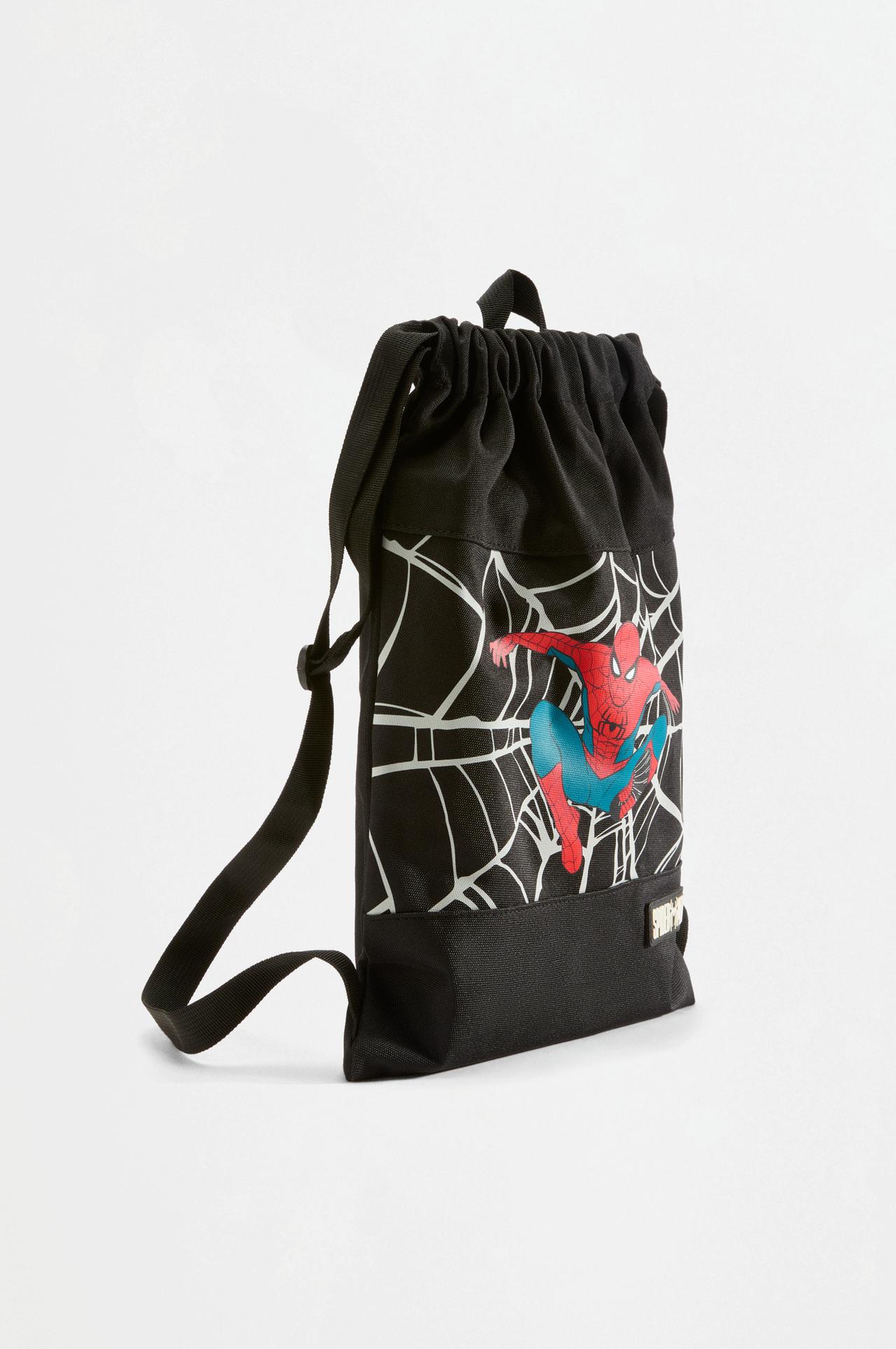 Spiderman ©Marvel Drawstring Bag — BLACK