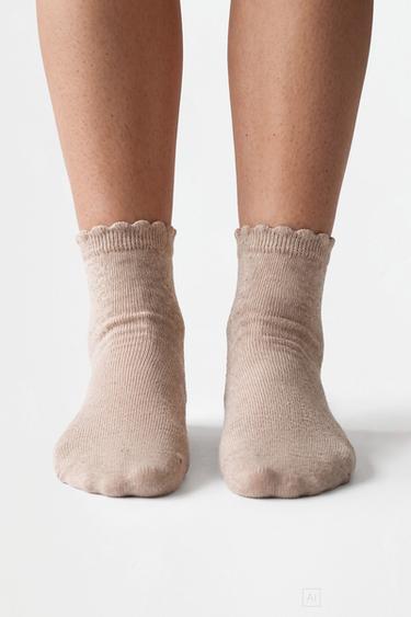 Ankle socks (7-pack) — SAND 1