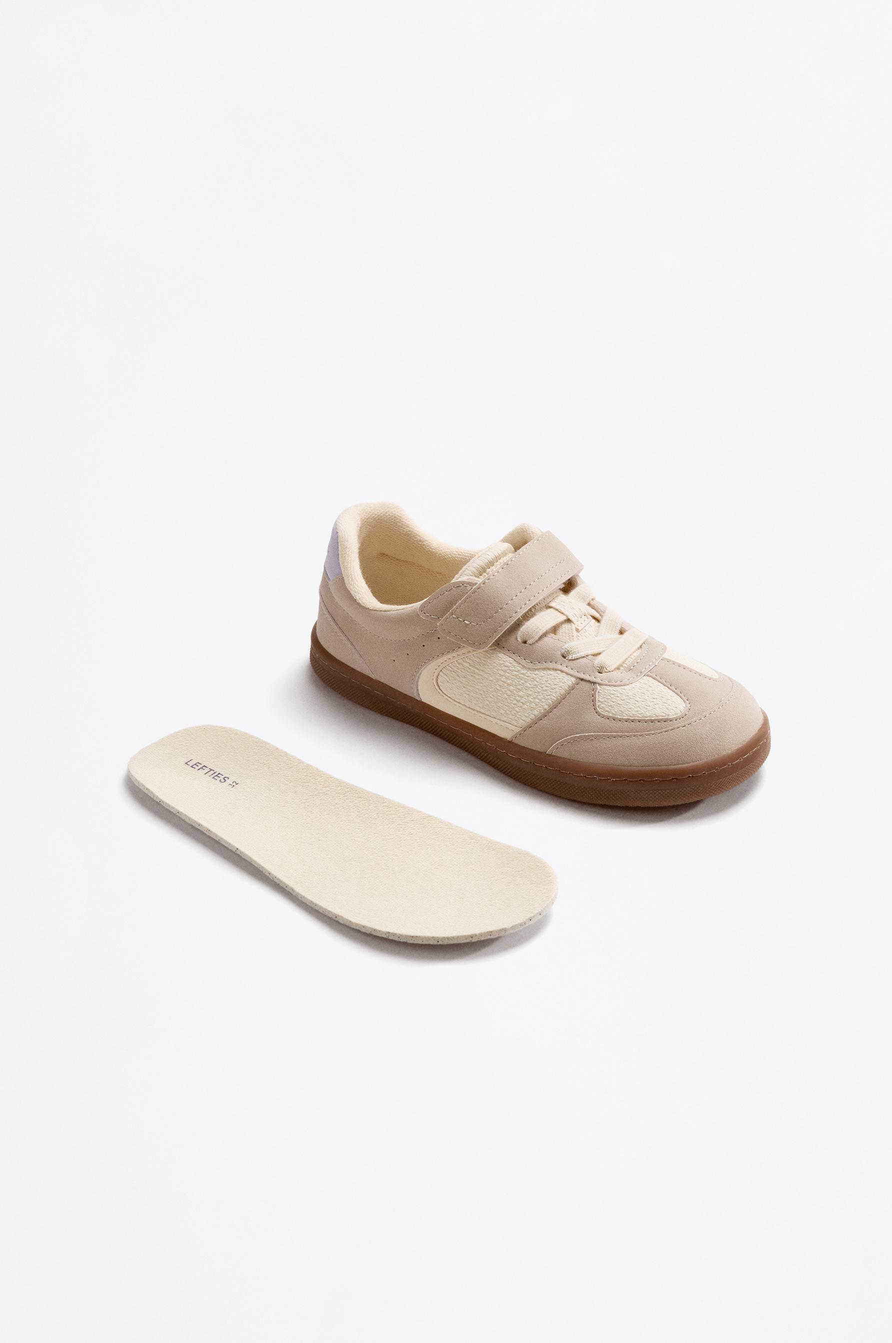 COMBINED BAREFOOT SLIPPER — BEIGE