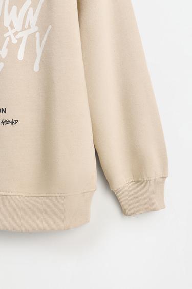 Printed sweatshirt — SAND 4