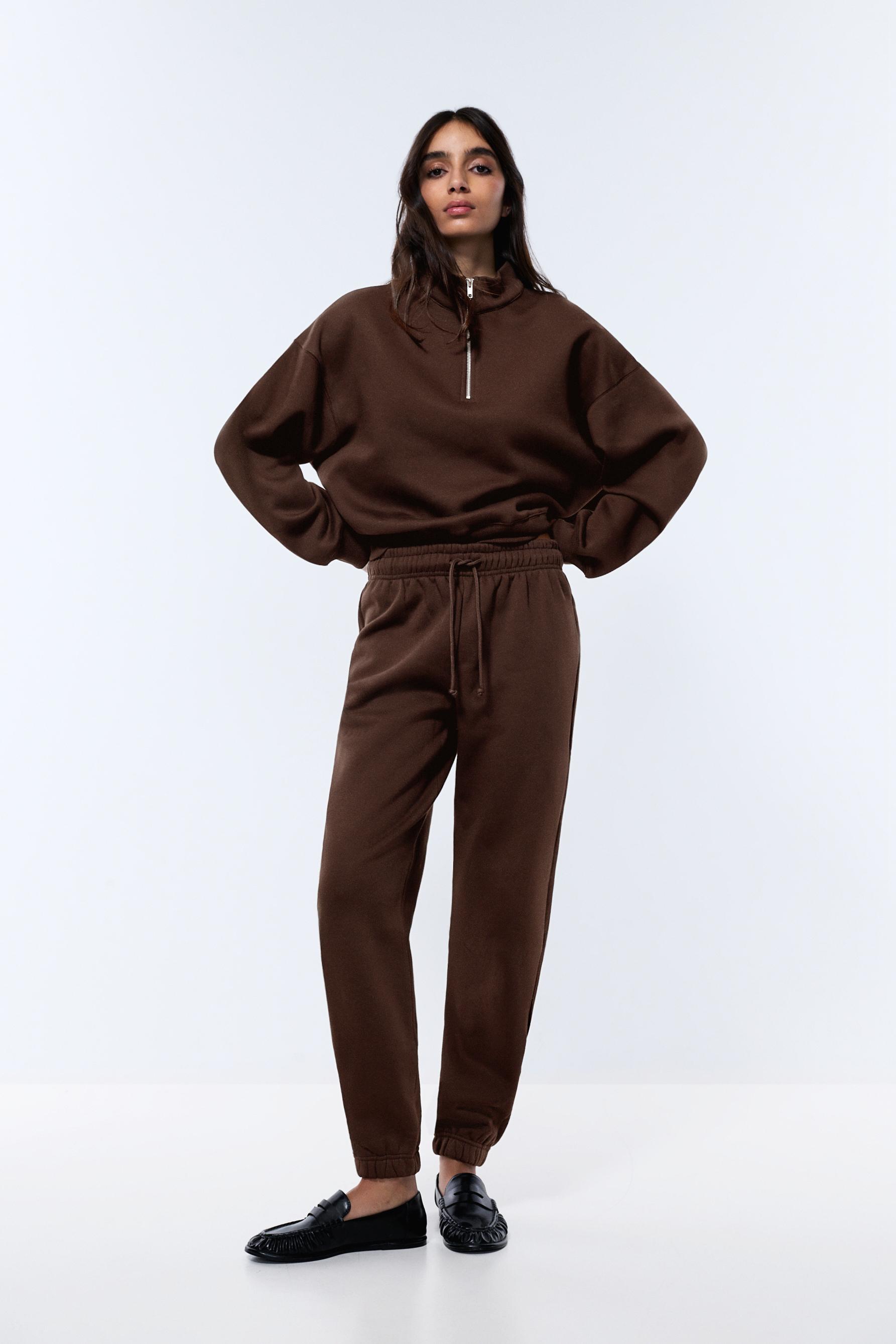 Tracksuit bottoms — CHOCOLATE BROWN