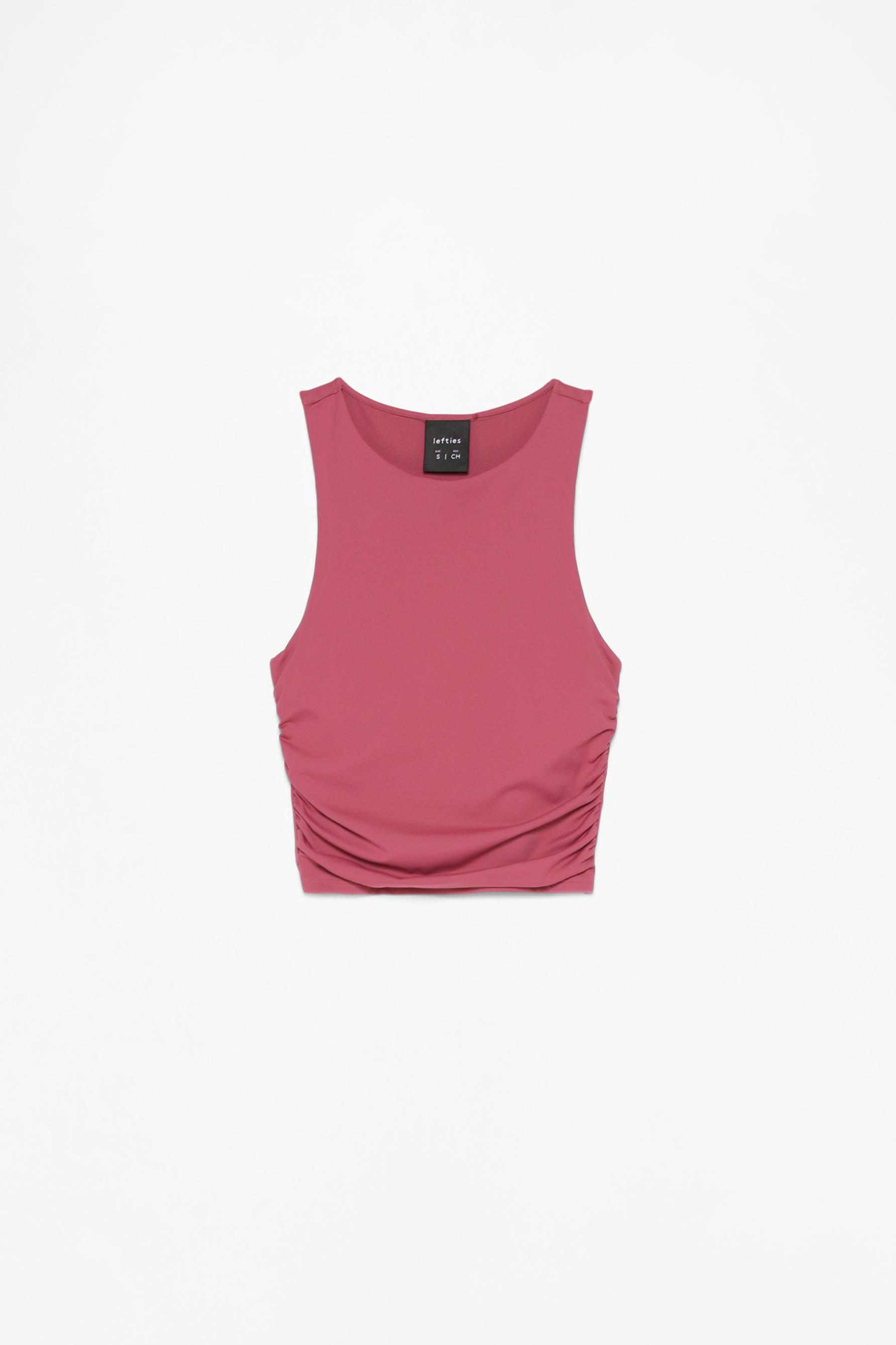 Camiseta cropped poliamida - Camisetas Básicas - Camisetas - ROPA ...