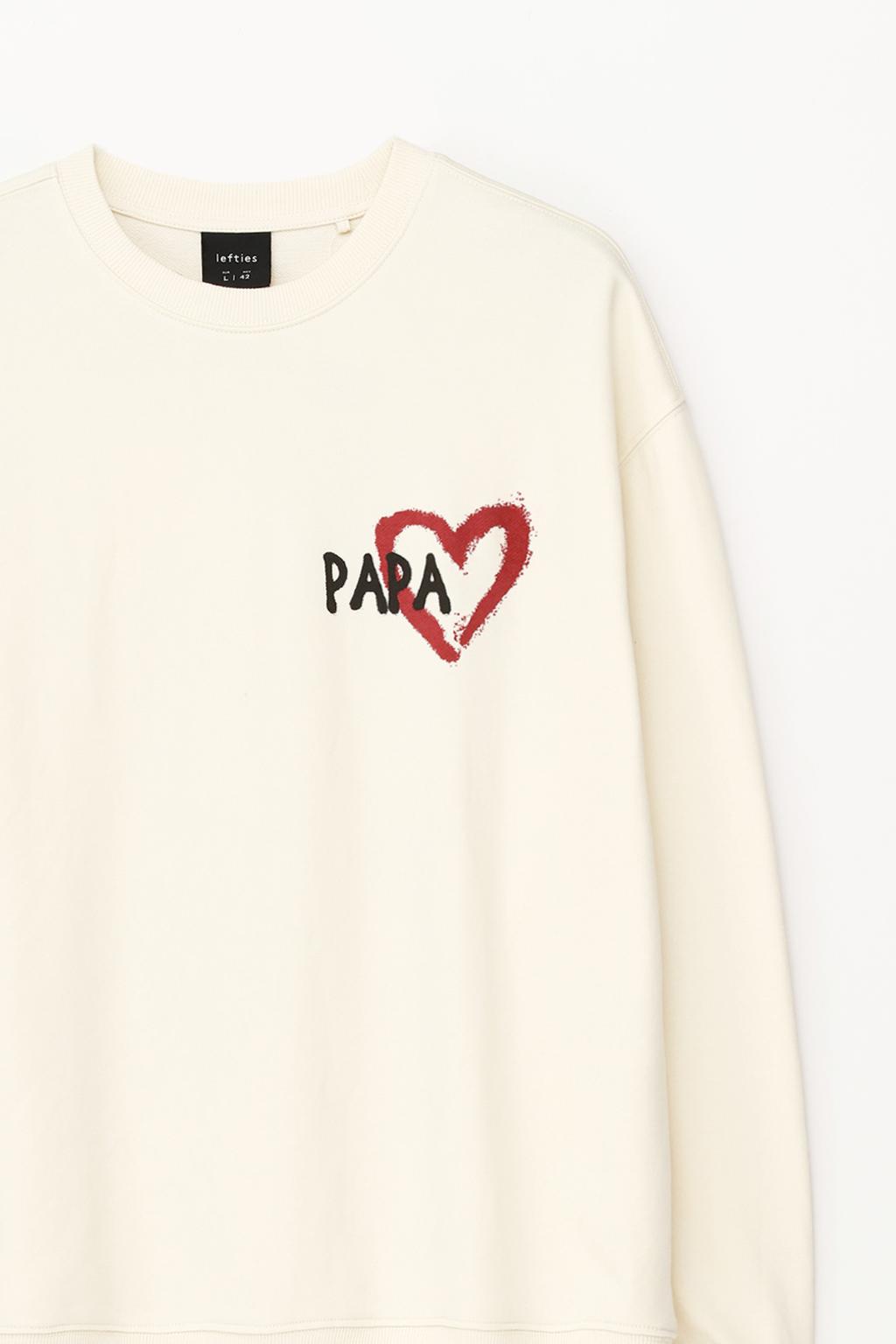 Padre | Sudadera familiar corazón