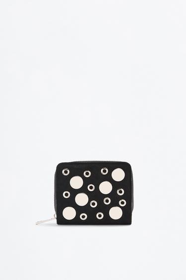 Studded wallet — BLACK 1