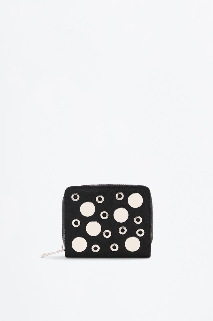 Studded wallet — BLACK