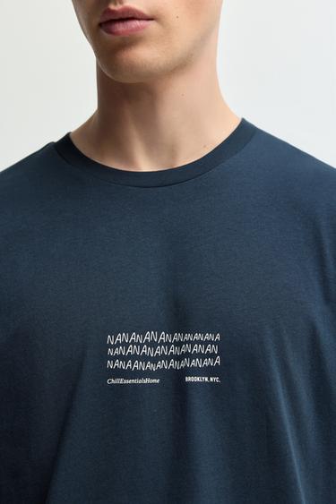 Short slogan pyjamas — OCEAN BLUE 3