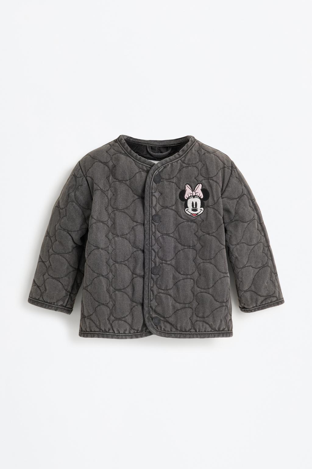 Minnie Mouse ©Disney padded denim bomber jacket