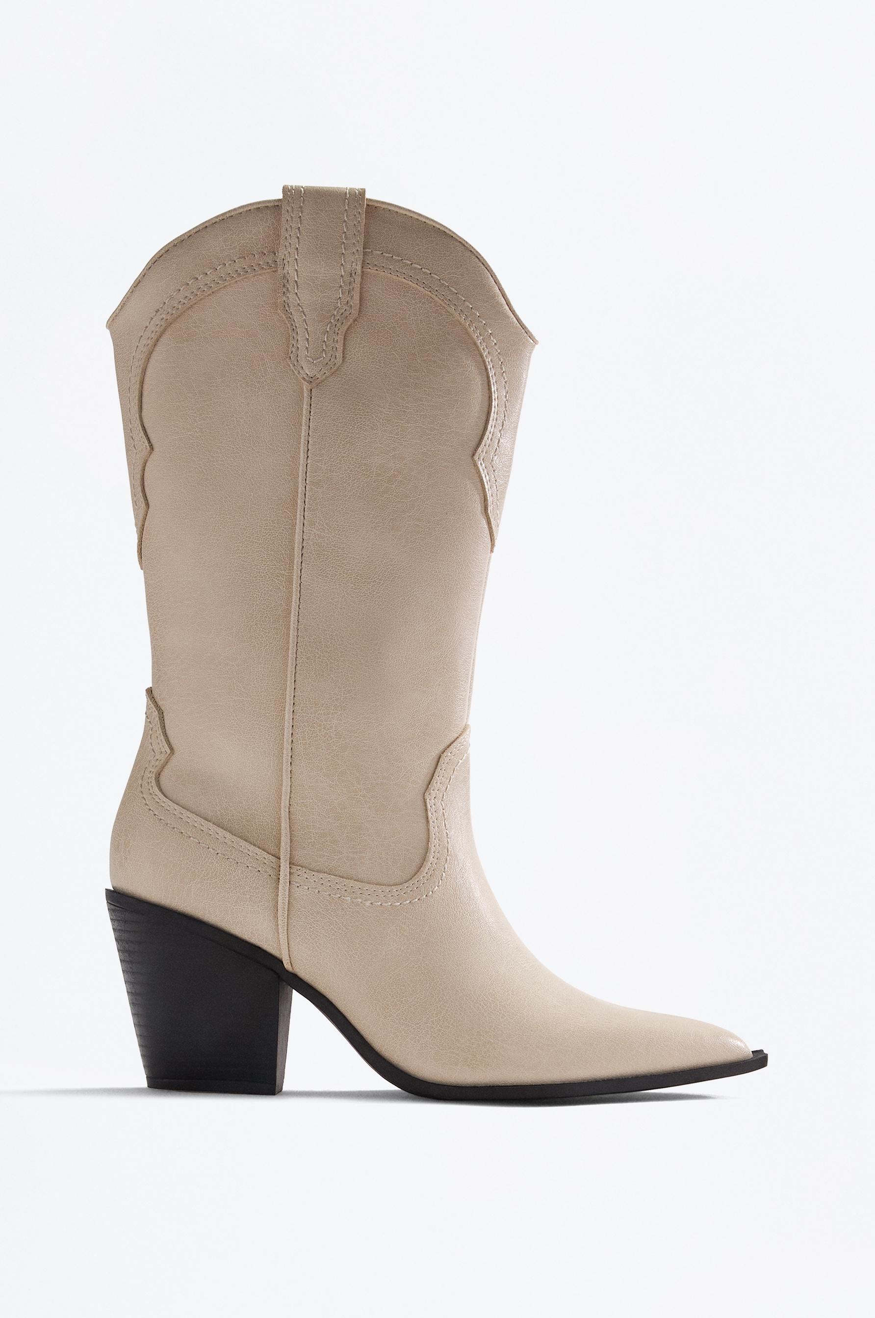Cowboy boot — ECRU