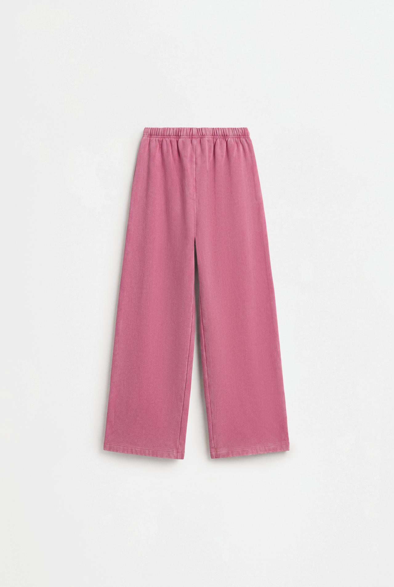 Studded culottes — DARK PINK