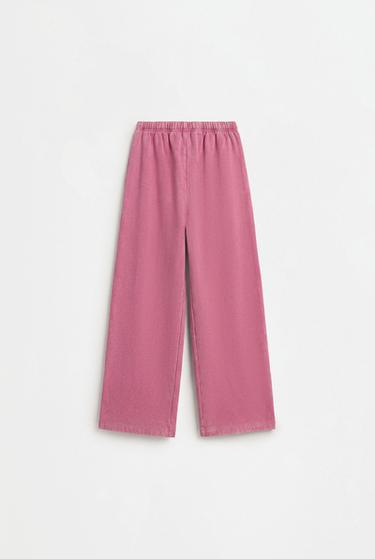 Studded culottes — DARK PINK 2