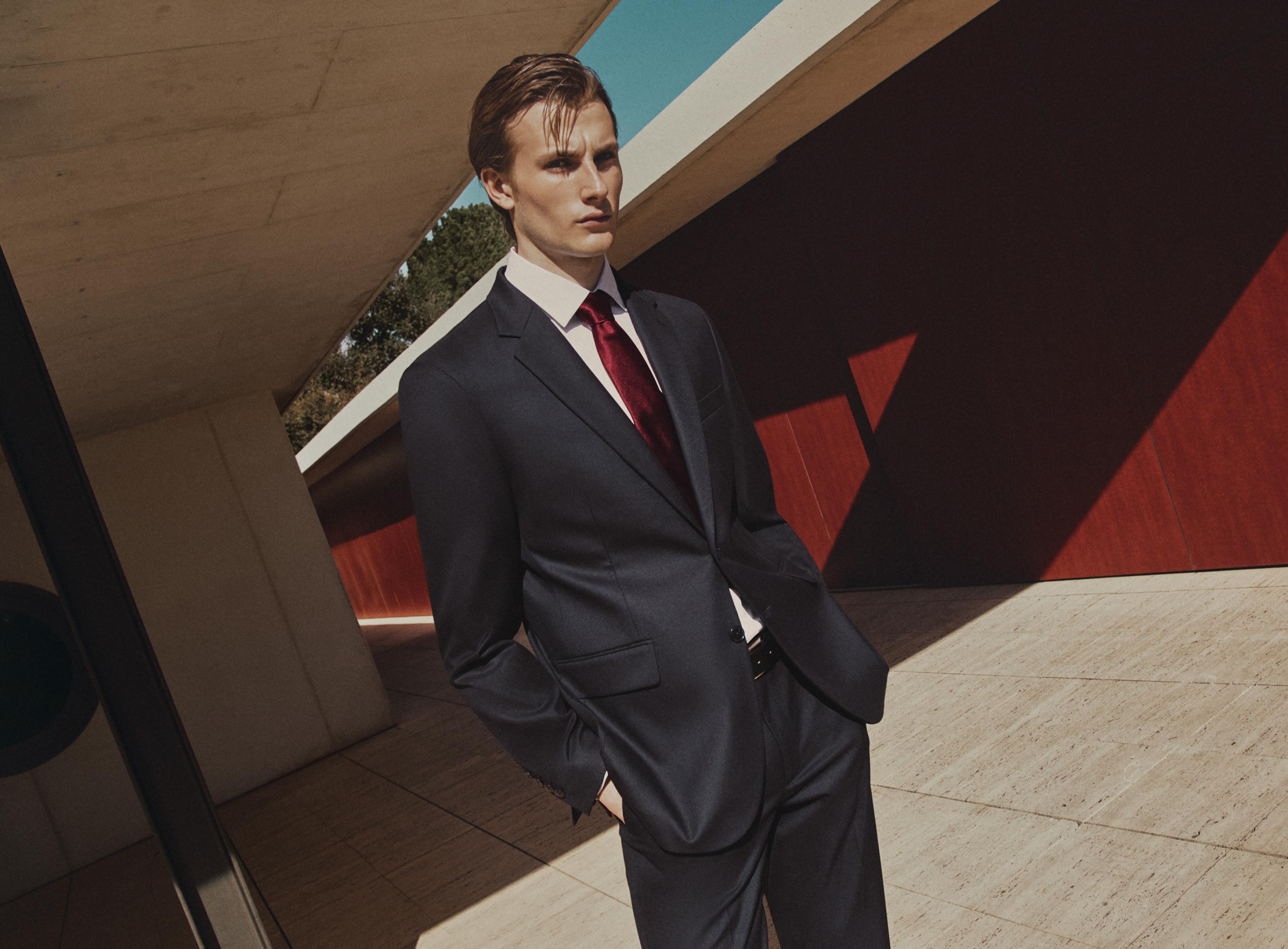 Suit blazer — NAVY