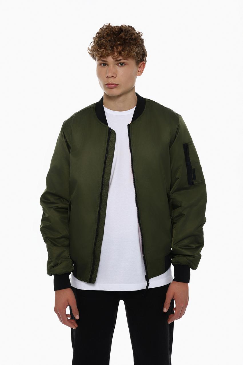 Bomber Chaqueta Hombre Lefties Chaqueta Acolchada Chaqueta Bomber