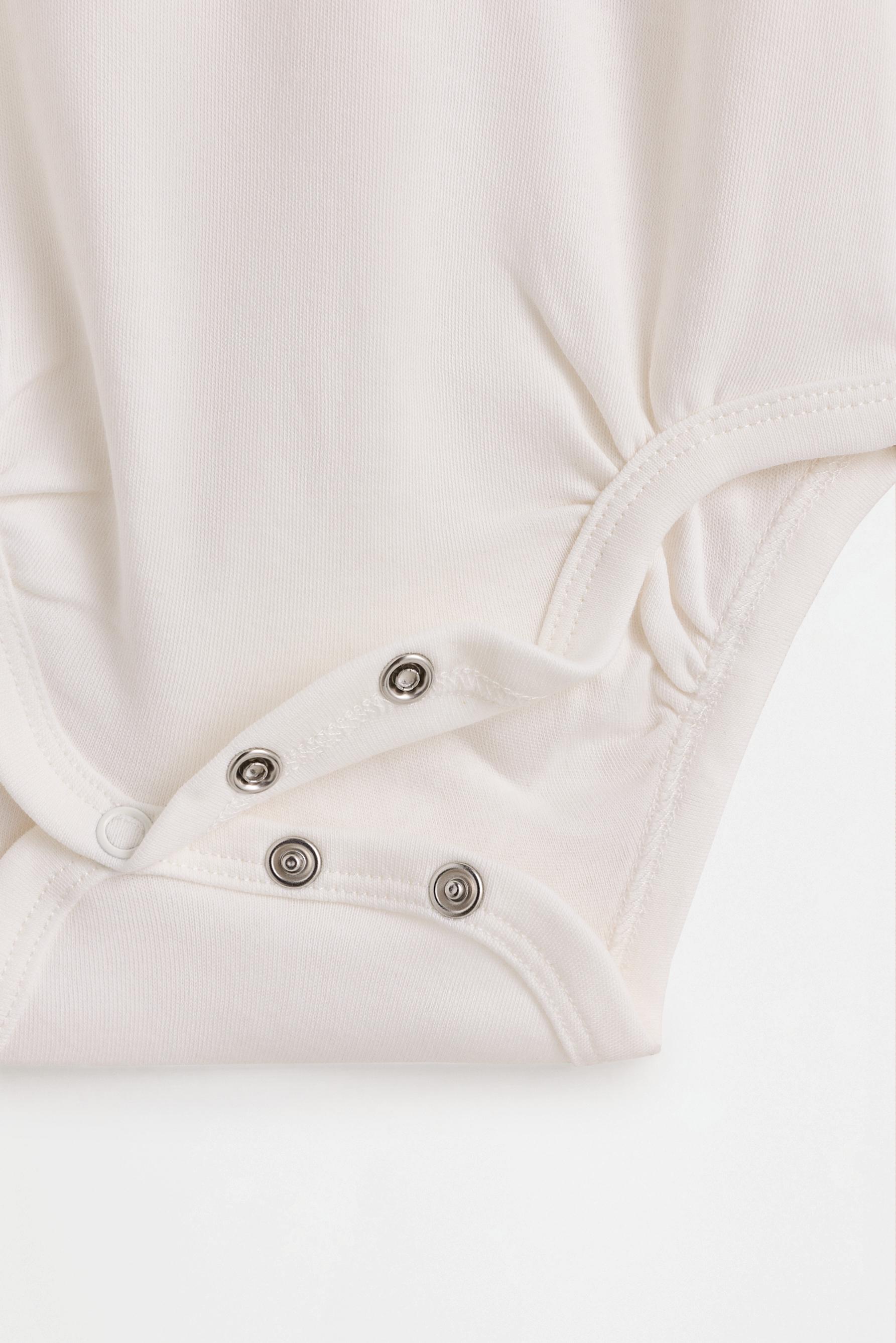 Plain long sleeve bodysuits (4-pack) — PINK
