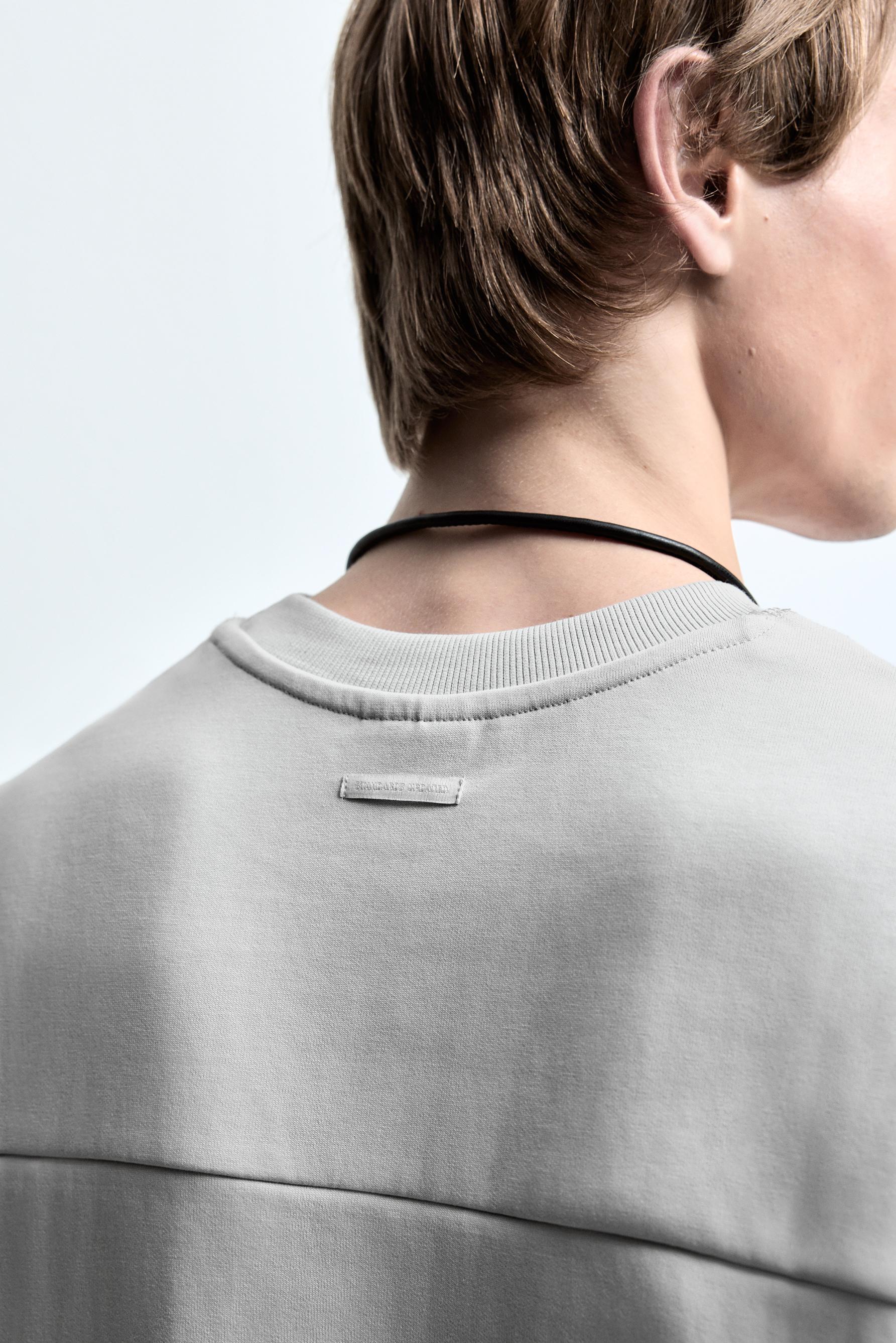Heavy interlock T-shirt — PALE BLUE