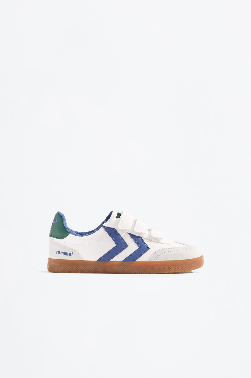 Hummel trainers with caramel soles