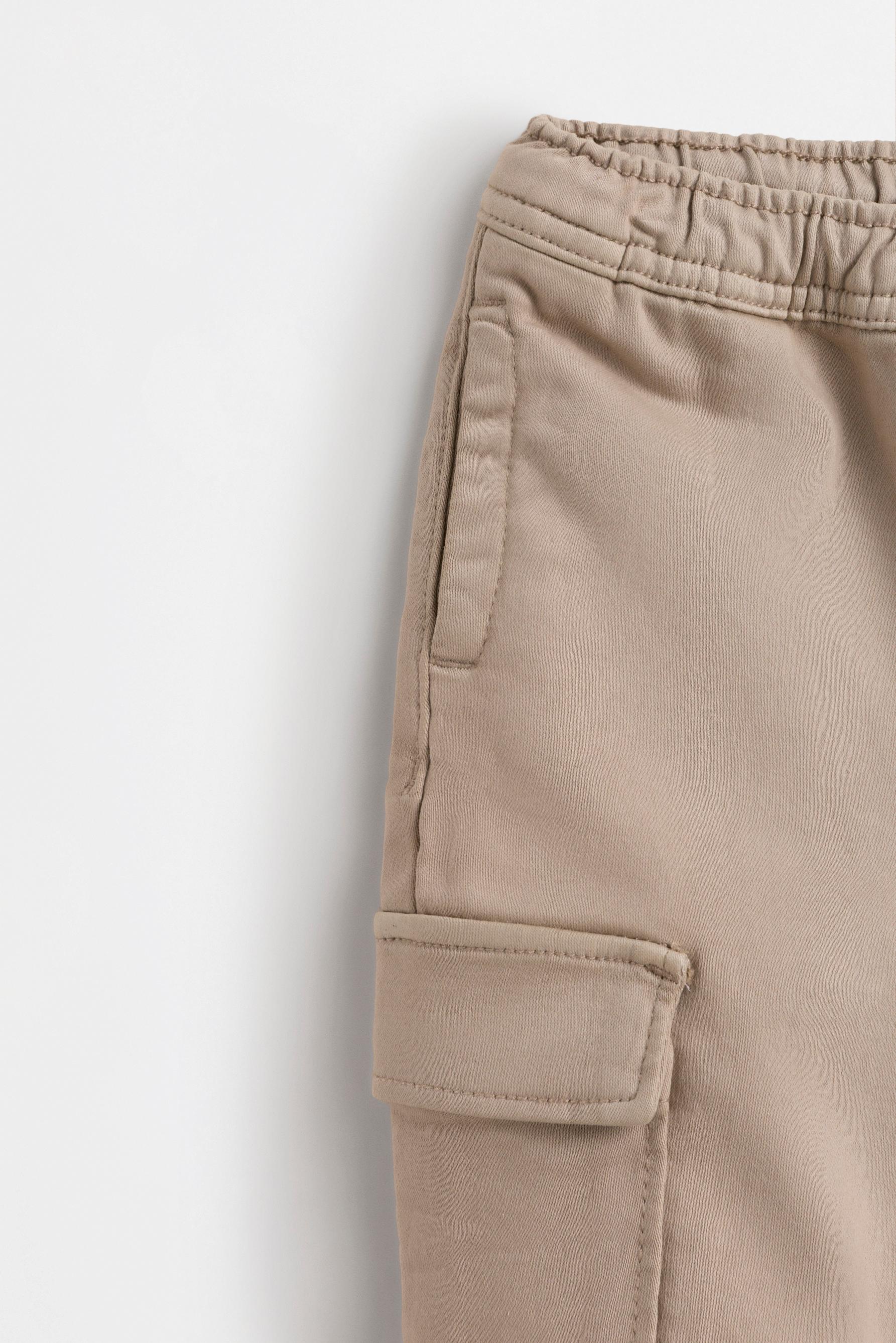 Cargo jogger jeans — MEDIUM ECRU