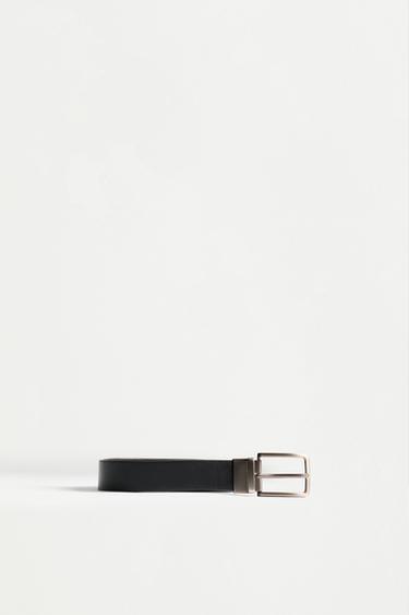 Reversible belt — BLACK/SILVER 2