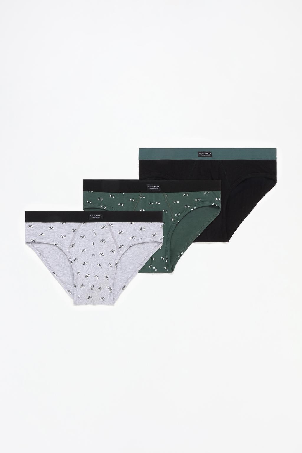 Pack de 3 boxers justos tipo cuecas