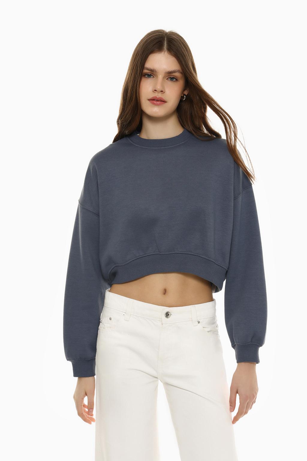 Crop sweatshirt